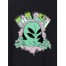 Men Alien Funny Letter Print Crew Neck Short Sleeve Soft Breathable Casual T  Shirts